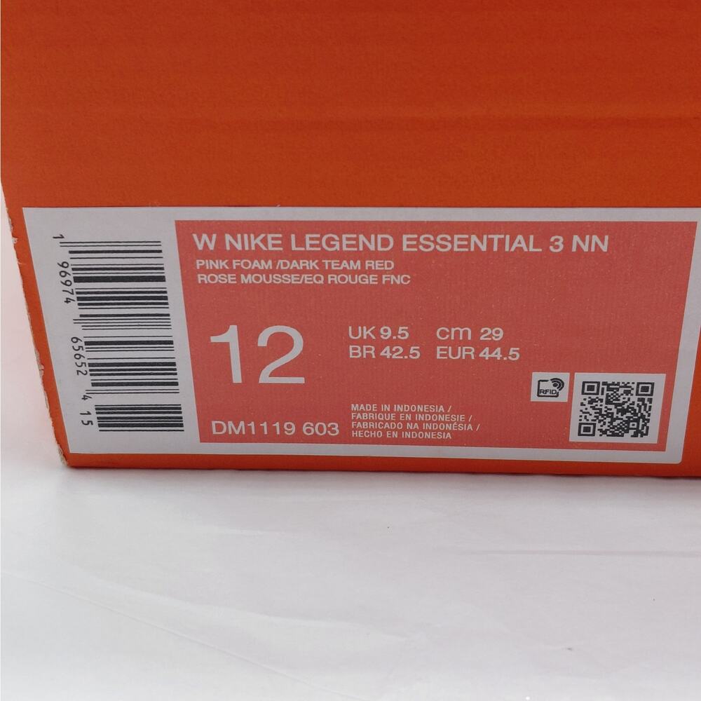 Nike Legend Essentials 3 Athletic Sneakers Women's 12 Pink Activewear Workout - Picture 5 of 13